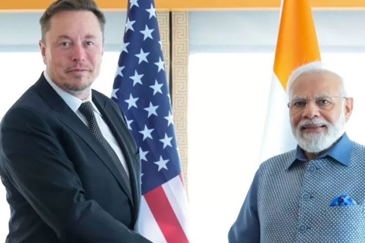 Meet Indian Prime Minister: Elon Musk Promises to Build Tesla Factory and Bring Starlink