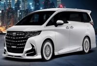 Unveiling the Sporty Transformation of the Toyota Alphard by Tom's Racing (Carscoops)